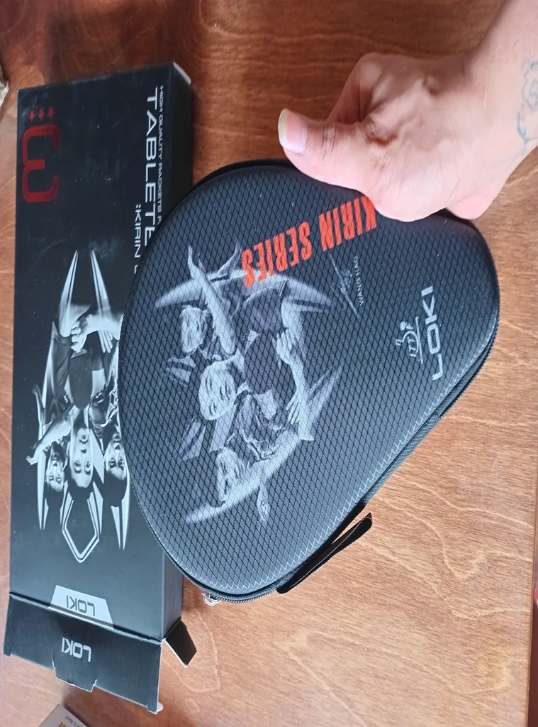 راکت پینگ پنگ لوکی سری KIRIN SERIES مدل 3 ستاره