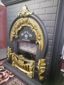 تجریه خرید بخاری گازی بهکاران مدل شومینه گارد دار طرح پرنس کد T-28000