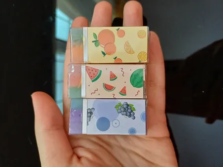 پاک کن مدل میوه ای مجموعه 3 عددی