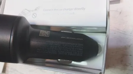 شارژر فندکی سامسونگ مدل EP-L5300XBEGWW به همراه کابل تبدیل USB-C