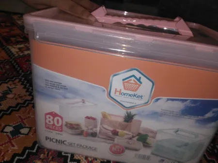 سبد پیک نیک 80 پارچه هوم کت مدل 3450