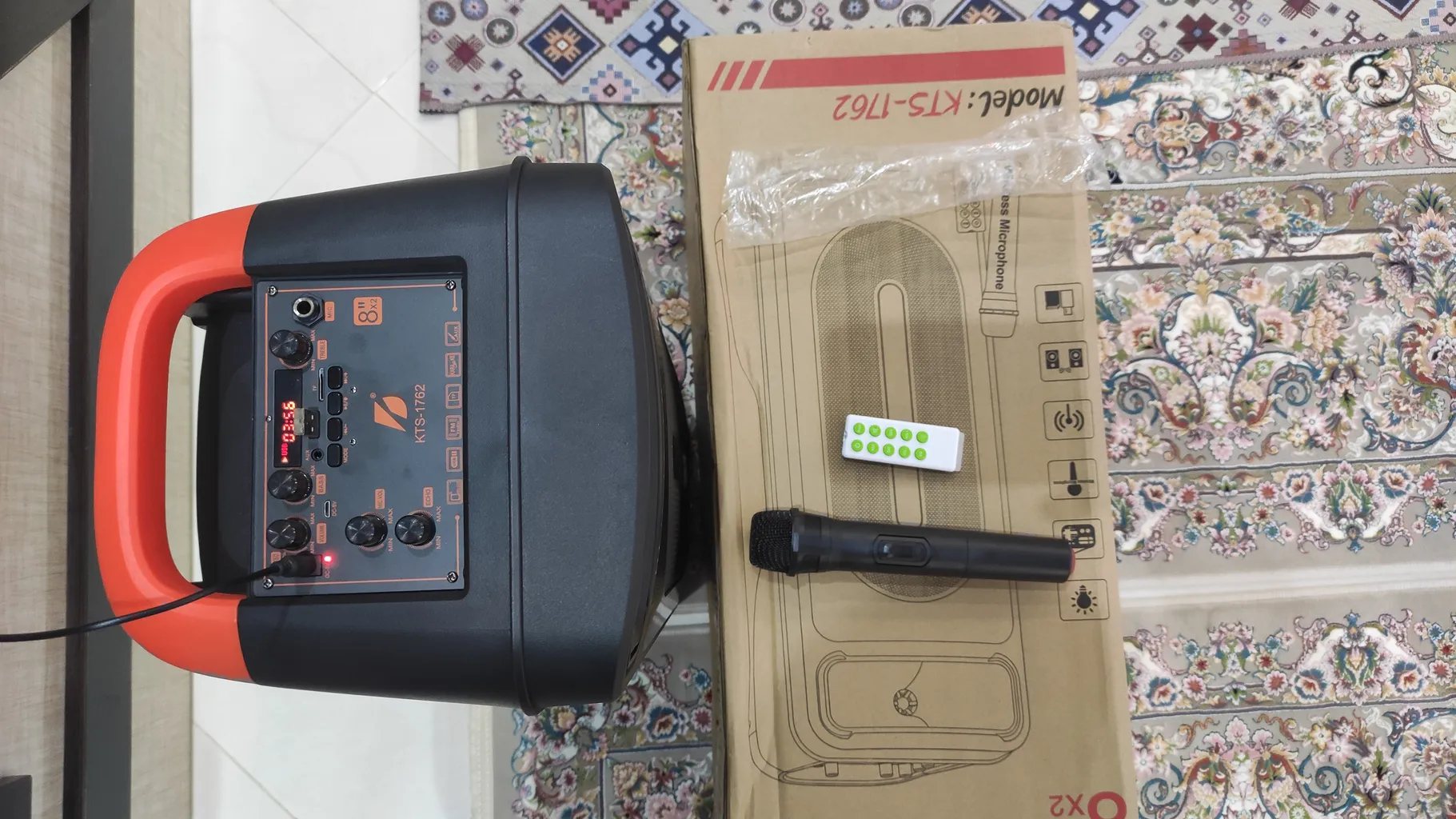 اسپیکر بلوتوثی کی تی اس مدل KTS-1762