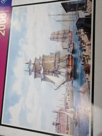 پازل 2000 تکه ایران پازل طرح بندر لیورپول