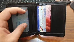 تجریه خرید کیف پول مردانه چرم بارز مدل DM68