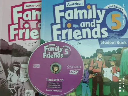 کتاب Family and Friends 5 اثر Tamzin Thompson انتشارات الوندپویان