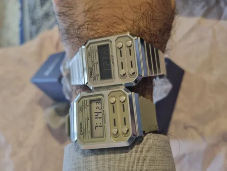 ساعت مچی دیجیتال کاسیو مدل A100WEF-3ADF