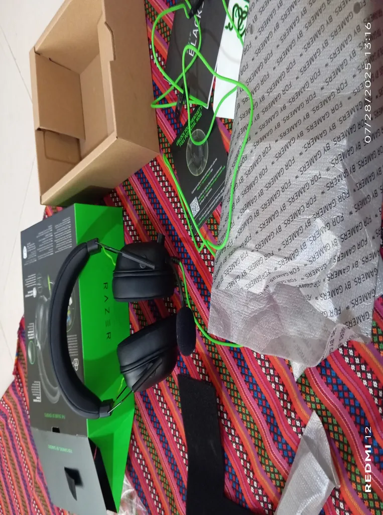 هدست مخصوص بازی ریزر مدل BLACKSHARK V2 X