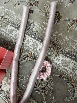 بیگودی مدل کرلی روبان به همراه کش مو بسته 2 عددی