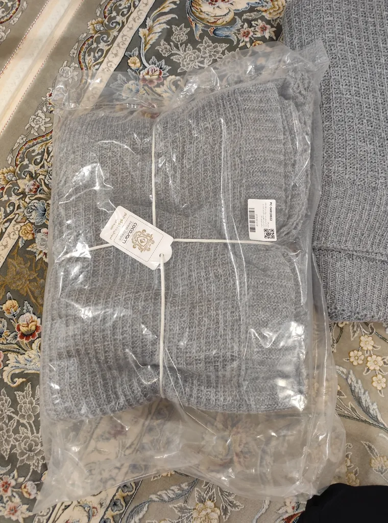 شال مبل و تخت مدل پیکه سایز 180×140 سانتی متر