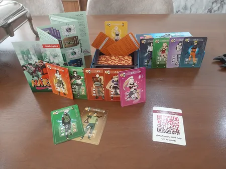 بازی فکری مانترا مدل مونوپولی دیل ناروتو Monopoly deal Naruto
