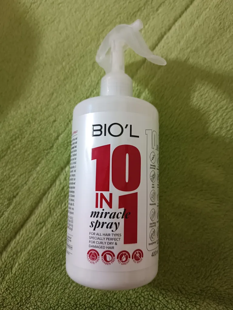 اسپری نرم کننده مو بیول مدل miracle حجم 400 میلی لیتر