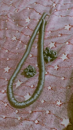 بیگودی مدل کرلی روبان به همراه کش مو بسته 2 عددی