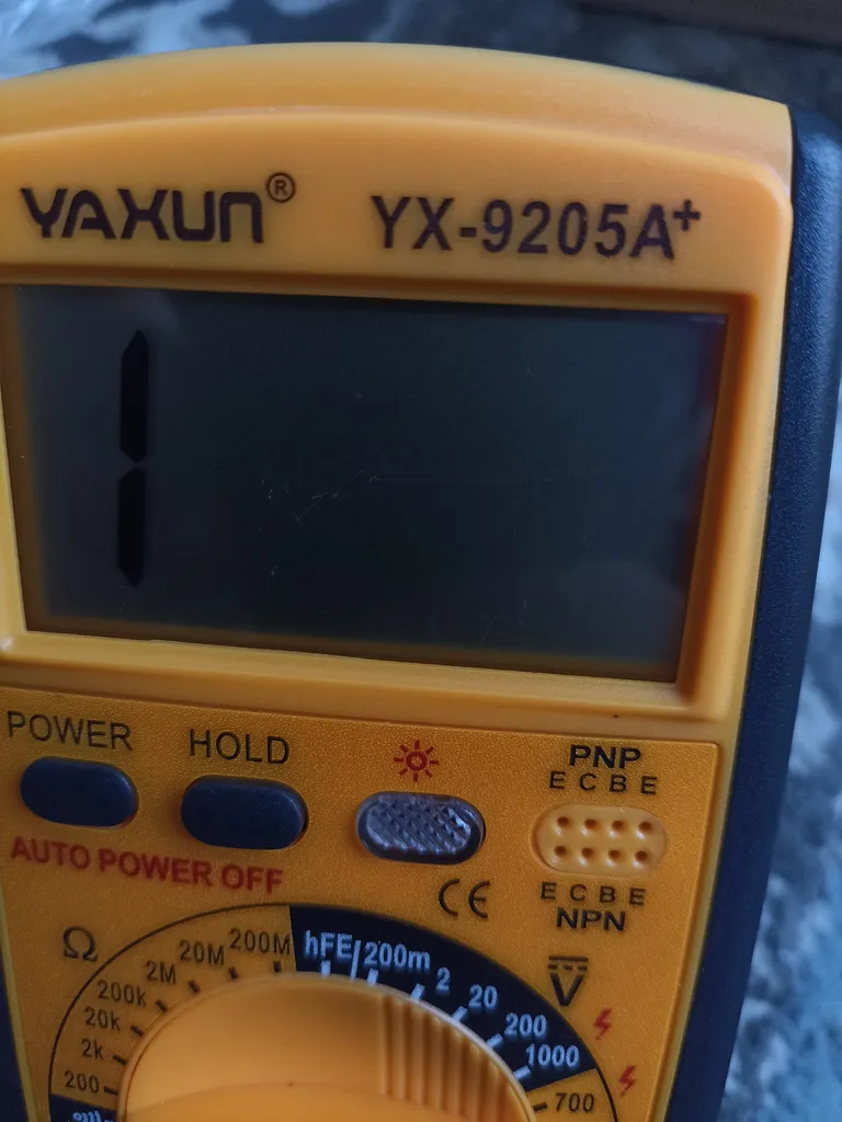 مولتی متر یاکسون مدل +YX-9205A مولتی متر یاکسون مدل +YX-9205A