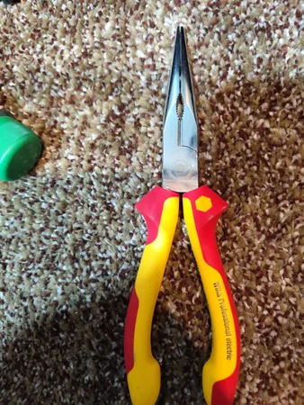 انبر دم باریک ویها مدل Z 05 006 200 سایز 8 اینچ