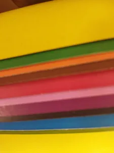 تجریه خرید مقوا رنگی 70 در 50 تیما مدل پشت شطرنجی بسته 10 عددی