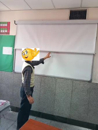 پرده نمایش دستی پروژکتور اسکوپ پارچه عالی سایز 200x200