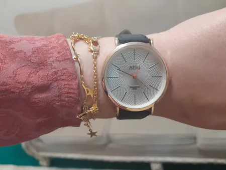 ساعت مچی عقربه ای مردانه آبی یو مدل P4-62