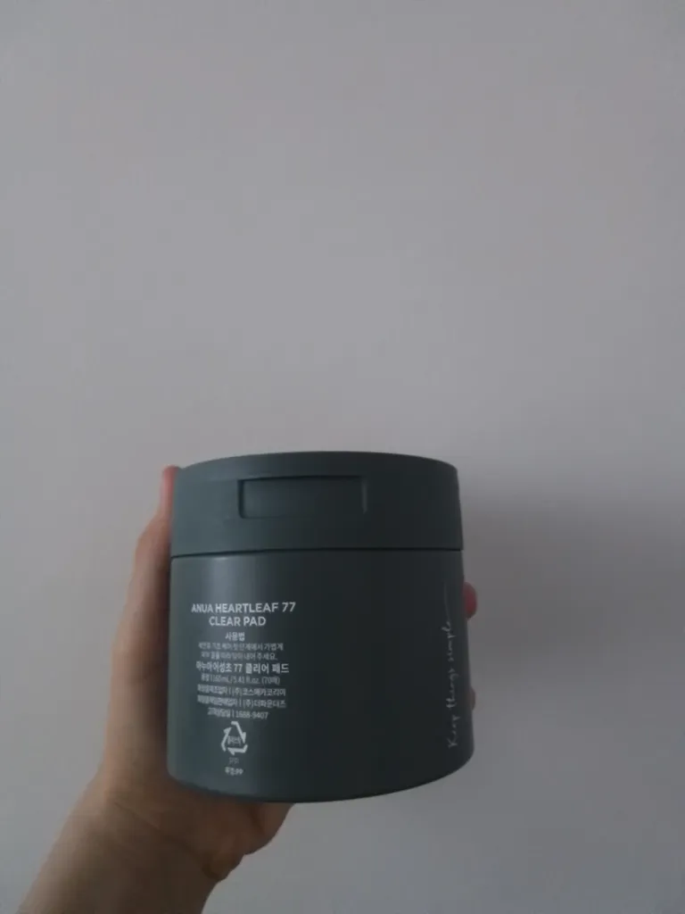 پد پاک کننده آرایش صورت آنوا مدل آبرسان هارتلیف 77% حجم 160 میلی لیتر بسته 70 عددی