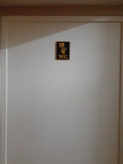 تابلو نشانگر دستشویی مدل SMF28000