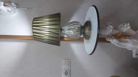 آباژور رومیزی مدل ملورین گلس