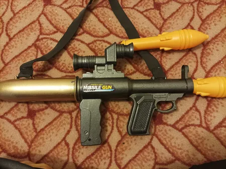 تفنگ بازی مدل آرپیچی کیفی مجموعه ۳ عددی