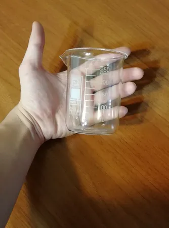 بشر آزمایشگاه مدل beaker ظرفیت 250 میلی لیتر