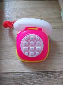 قلک طرح اسباب بازی تلفن و ماشین