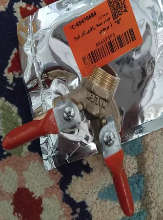 شیر سه راهی گاز کد8