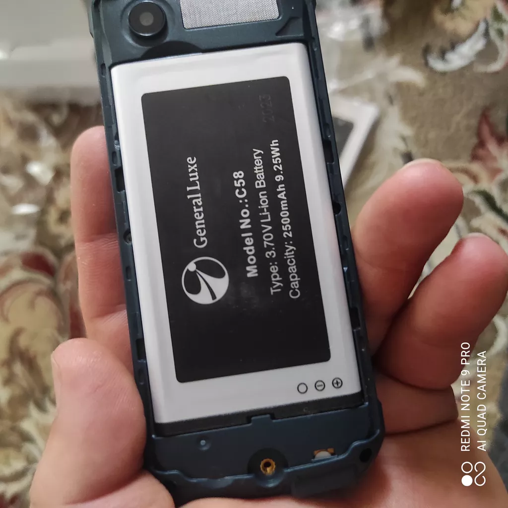 گوشی موبایل جی ال ایکس دو سیم کارت مدل C58