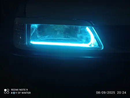 چراغ جلو راست شیشه ایرانی گروه پژوهش صنعت مدرن کد 55 مناسب برای پژو 405