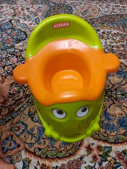 توالت فرنگی کودک آذران مدل قورباغه