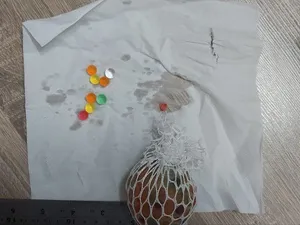 تجریه خرید فیجت ضد استرس دنیای سرگرمی های کمیاب مدل مش بال دانه اناری