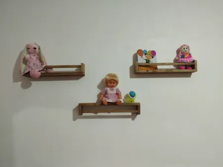 شلف دیواری مدل sh0112 مجموعه 3 عددی