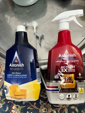 اسپری پاک کننده و لکه بر مبل و فرش استونیش مدل 3X Permium حجم 750 میلی لیتر