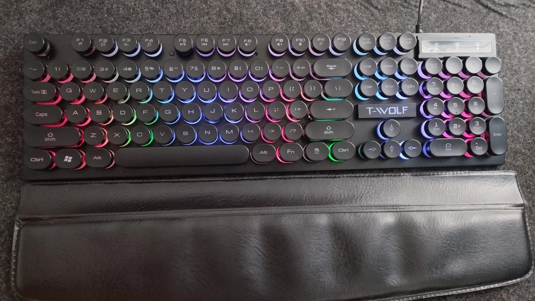 کیبورد مخصوص بازی تی‌ولف مدل T80 PUNK