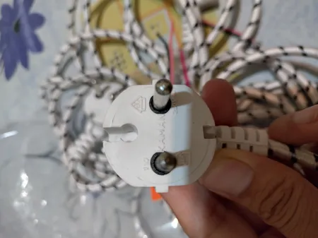 دوشاخه برق پاک نوین بسته 5 عددی