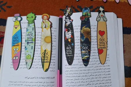 نشانگر کتاب مدل فانتزی  کد PS5 مجموعه 70 عددی