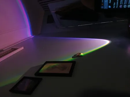 نور ثابت ال ای دی مدل SUNSET LAMP 2023