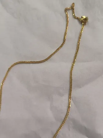 زنجیر طلا 18 عیار زنانه طلای مستجابی مدل میرو  کد Zb45