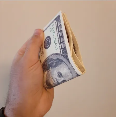 کیف پول طرح 100 دلار کد cm100sef