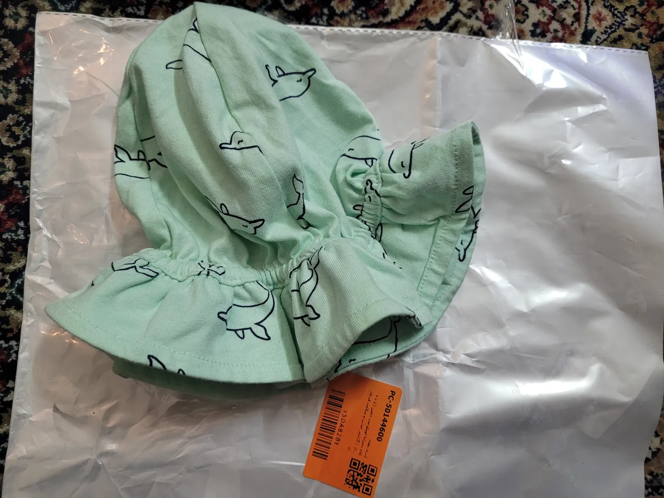 کلاه دخترانه لوپیلو مدل دلفین