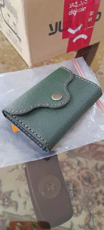 جاکارتی مدل چرم طبيعی آکاردئونی کد HL-16124