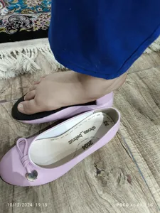 تجریه خرید کفش دخترانه مدل سوژا پاپیونی کد PK.3605