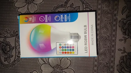 لامپ ال ای دی 18 وات مدل RGB پایه E27