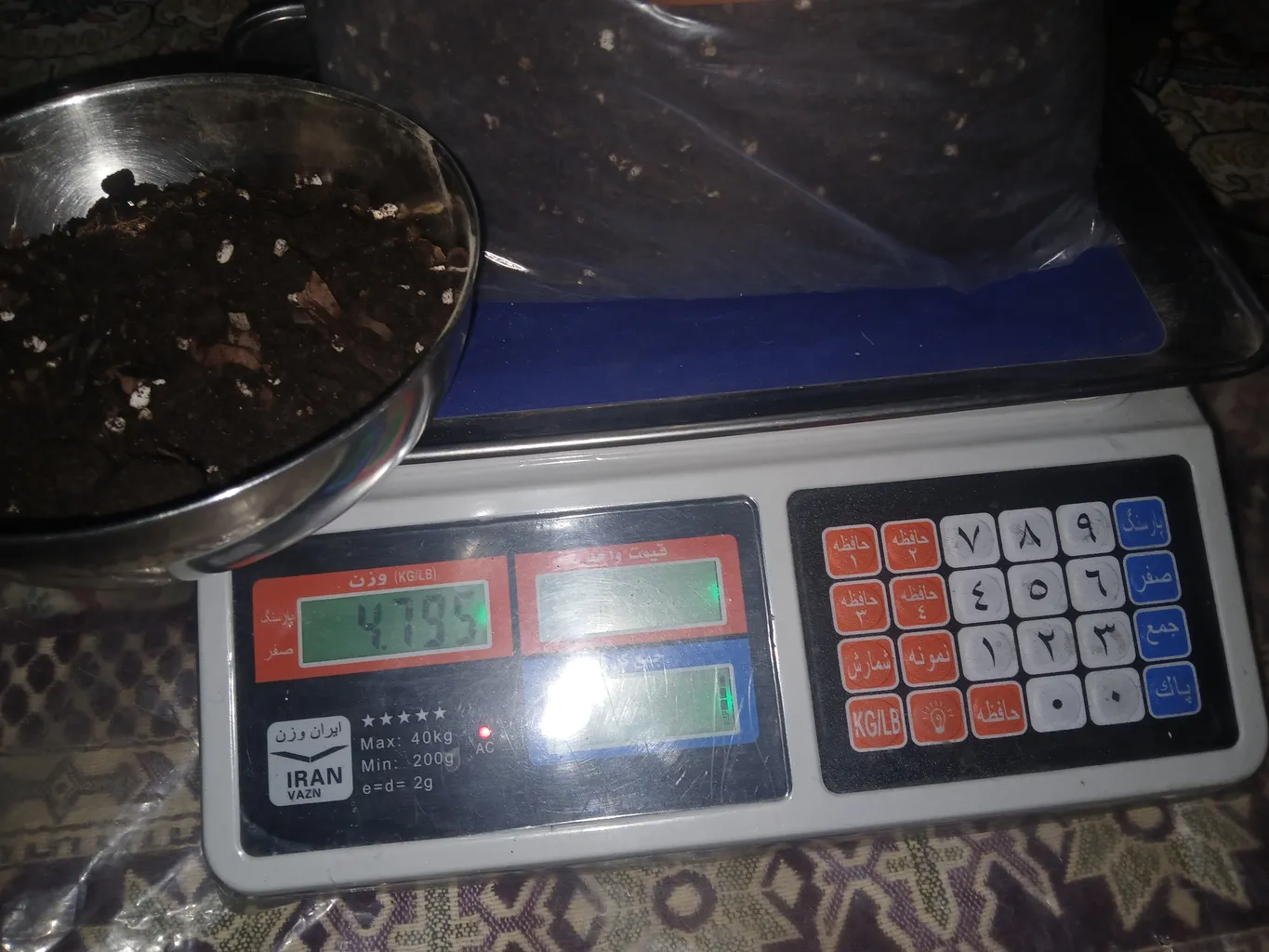 خاک گلدان سورین خاک سایز بزرگ (10 لیتری)