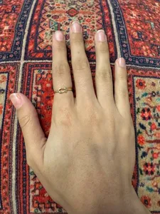 تجریه خرید انگشتر طلا 18 عیار زنانه ناریا مدل H231