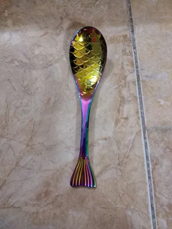 قاشق آجیل خوری مدل Fish کد 00574