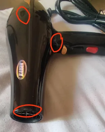 سشوار حرفه ای کایزر مدل MAX POWER