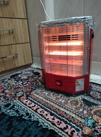 بخاری برقی گرما گستر مهر مدل Toyoset With Fan