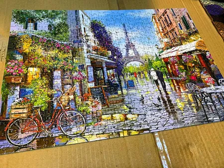 پازل 500 تکه ایران پازل طرح عصر پاریس